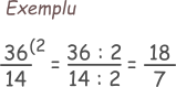 Simplificarea fracțiilor