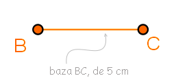 Baza BC, de 5 cm.