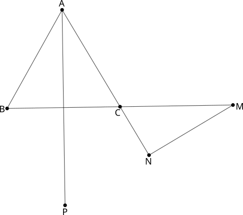 Triunghi echilateral, triunghi dreptunghic cu unghi de 30 de grade, triunghiuri congruente, cazul latură-unghi-latură